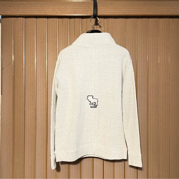 Maine Sweatshirt Genderless Size Medium 60% Cotton 40% Polyester w/ Drawstrings - Picture 2 of 4